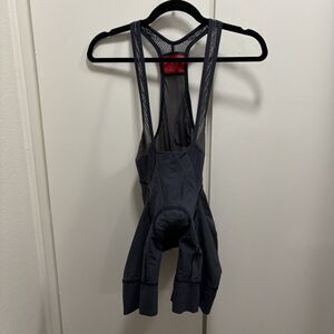 Castelli Women’s Sz Large Rosso Corsa Cycling Bib Shots Bike Grey Padded